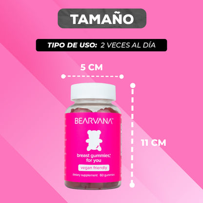 BEARVANA GOMITAS PARA AUMENTO DE BUSTO