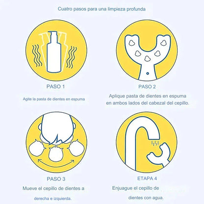 Cepillo en U para niños